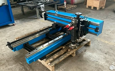 Mesin Pengilangan Mudah Alih Untuk Pembaikan Perumahan Rolling Mill di Loji K...